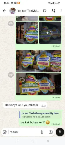 Testimonial Papan Bunga banjarbaru